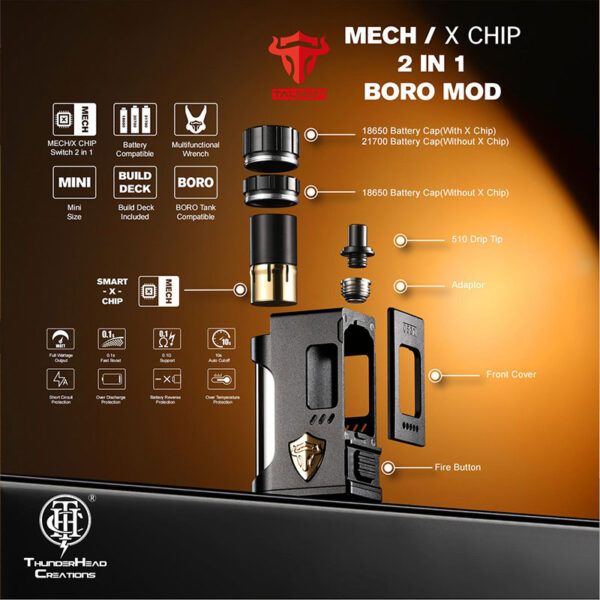 ThunderHead Creations Tauren Mech / X Chip Boro Mod 3.5ml - Image 4