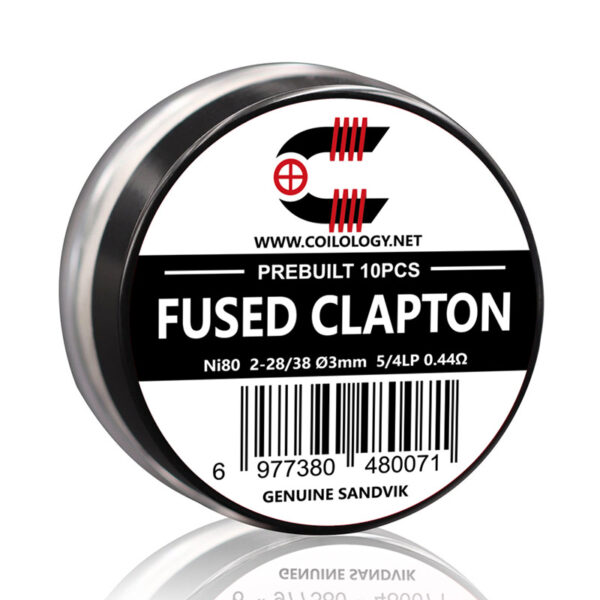 10pcs Coilology Pre-built Fused Clapton Coils