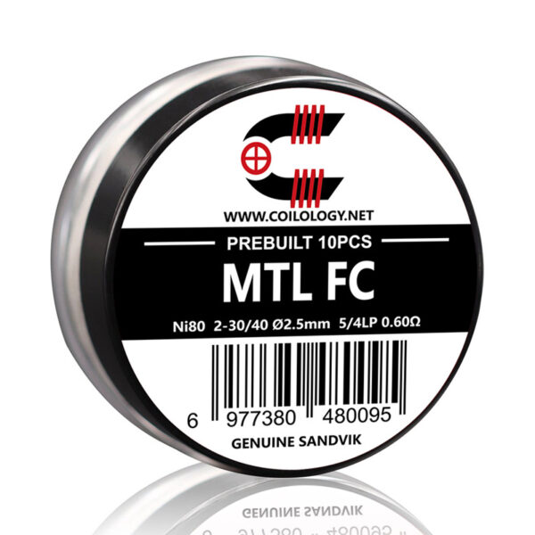 10pcs Coilology Pre-built Fused Clapton Coils