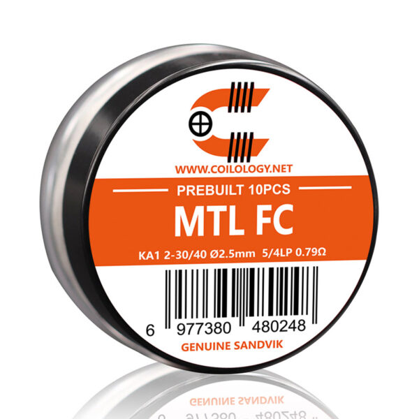 10pcs Coilology Pre-built MTL FC Coil