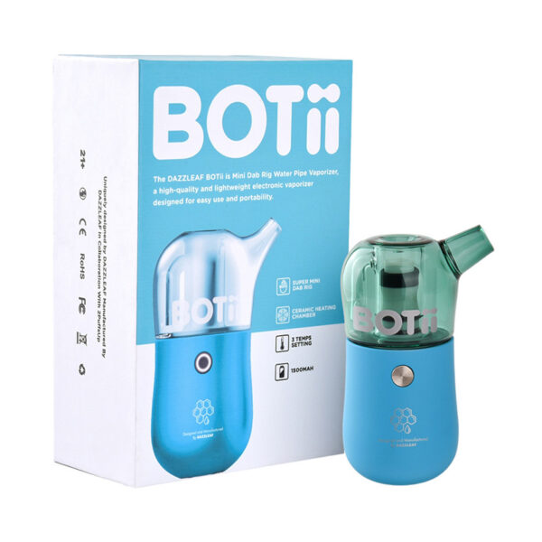 DAZZLEAF BOTii Mini Rig Water Pipe Vaporizer 1500mAh