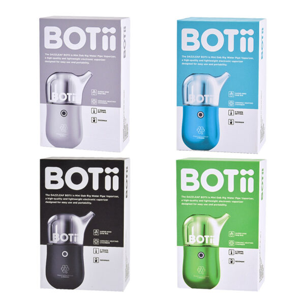 DAZZLEAF BOTii Mini Rig Water Pipe Vaporizer 1500mAh