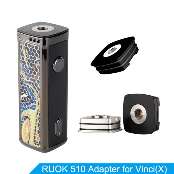 Reewape 510 Adapter for Smok RPM40/Voopoo VINCI Kit/VINCI X Kit/VINCI R Kit/Geekvape Boost Kit