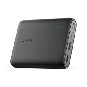 ANKER A1215 PowerCore 13000mAh 2-Port 3A Portable Charger High Speed Charging For 7/7 Plus/6S/6S Plus/6 Plus/6/SE (2020)/ 11/ 11Pro/11ProMax/XsMax,/XR/ XS/X/8/8 Plus/ AirPods/Ipad/Samsung/LG/HTC/Huawei/Moto/xiao MI and More