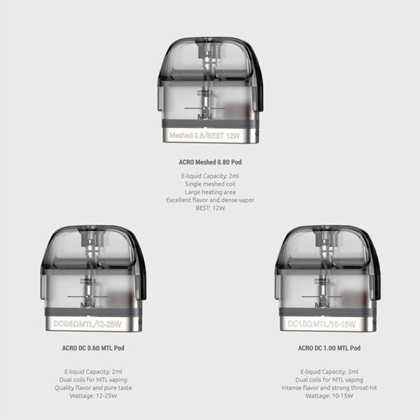 SMOK Acro Pod Cartridge 2ml (3pcs/pack)