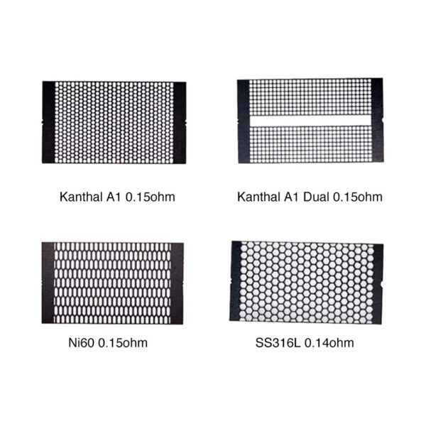 Steam Crave Mesh Strip Coil for Aromamizer Plus V2,Titan RDTA,Supreme V3(10pcs/pack)