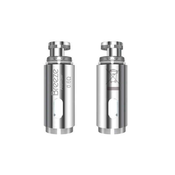 Replacement Coils (0.6ohm & 1.0ohm & 1.2ohm) for Aspire Breeze 2, Breeze starter kit 5Pcs/Pack