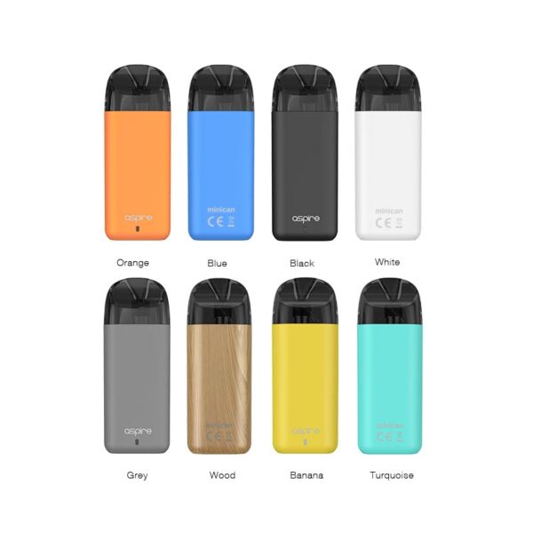 Aspire Minican Pod System Kit 350mAh 2ml/3ml