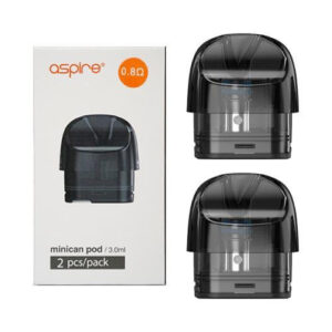Aspire Minican Pod Cartridge for Minican 2 / Minican+ / Minican / Minican 3 / Minican 3 Pro / Minican 4 / Minican 4 Plus / Pulz Pro 3ml (2pcs/pack)