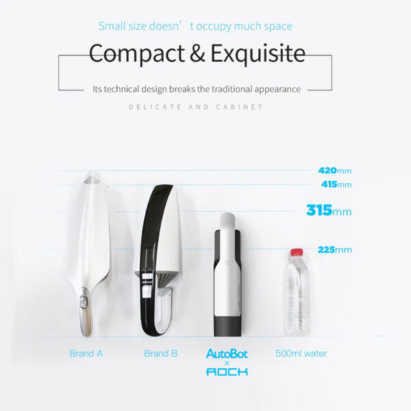 ROCK AutoBot & ROCK V Lite Portable Vacuum Cleaner