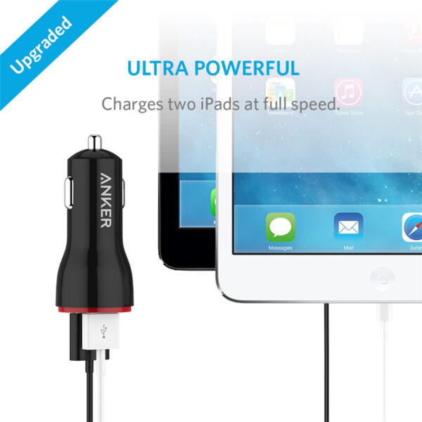 ANKER B2310 PowerDrive 2 Ports & 3ft Micro USB to USB Cable Fast Charging