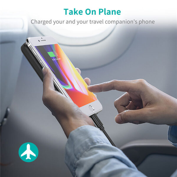 CHOETECH B627 10000mAh High Speed Charging For 7/7 Plus/6S/6S Plus/6 Plus/6/SE (2020)/ 11/ 11Pro/11ProMax/XsMax,/XR/ XS/X/8/8 Plus/ AirPods/Ipad/Samsung/LG/HTC/Huawei/Moto/xiao MI and More
