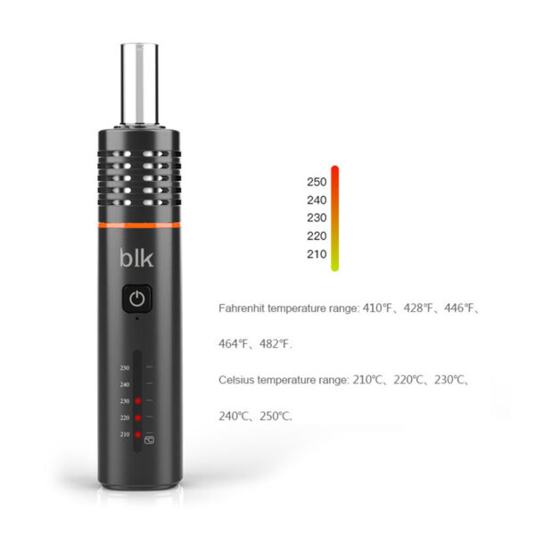 Kingtons Blk Elfin Drying Vaporizer Kit 1800mAh
