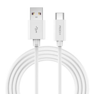 ROCK C4 C TO A 5A Charge Sync round Cable 100cm
