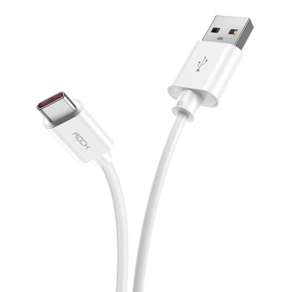 ROCK C4 C TO A 5A Charge Sync round Cable 100cm