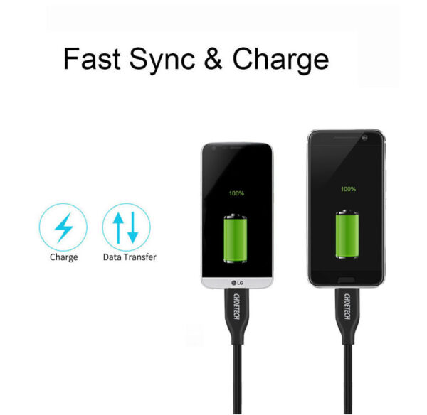 CHOETECH AC3001 Nickel-plated Connectors, USB to TYPE-C Cable