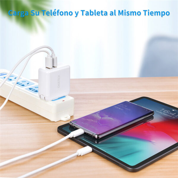 CHOETECH Q3007 24W USB-A Wall Fast Charging For 7/7 Plus/6S/6S Plus/6 Plus/6/SE (2020)/ 11/ 11Pro/11ProMax/XsMax,/XR/ XS/X/8/8 Plus/ AirPods/Ipad/Samsung/LG/HTC/Huawei/Moto/xiao MI and More
