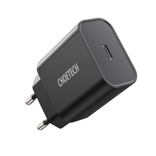 CHOETECH Q5004 18W USB-C PD Fast Charging For 7/7 Plus/6S/6S Plus/6 Plus/6/SE (2020)/ 11/ 11Pro/11ProMax/XsMax,/XR/ XS/X/8/8 Plus/ AirPods/Ipad/Samsung/LG/HTC/Huawei/Moto/xiao MI and More