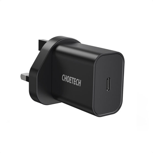 CHOETECH Q5004 18W USB-C PD Fast Charging For 7/7 Plus/6S/6S Plus/6 Plus/6/SE (2020)/ 11/ 11Pro/11ProMax/XsMax,/XR/ XS/X/8/8 Plus/ AirPods/Ipad/Samsung/LG/HTC/Huawei/Moto/xiao MI and More