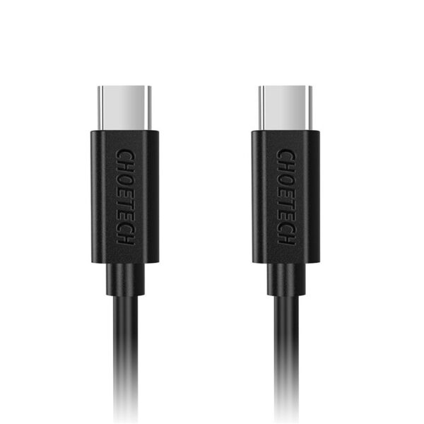 CHOETECH Nickel-plated Connectors, TYPE-C to TYPE-C Cable