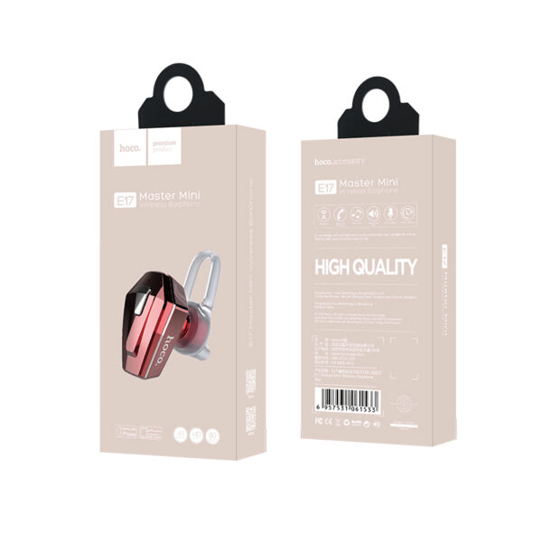 HOCO E17 Business Bluetooth Headset(50mAh)