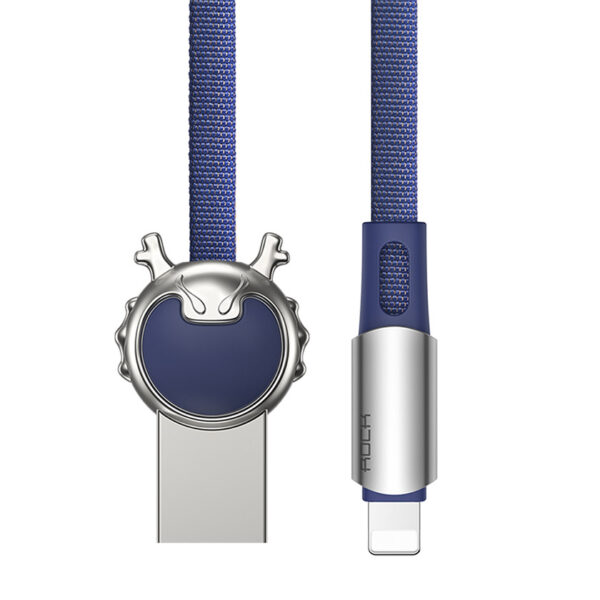 ROCK Chinese Zodiac II Lightning Charge,Sync Cable (Test Tube) Set (6pcs/pack) 100cm