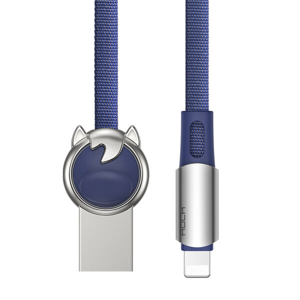 ROCK Chinese Zodiac II Lightning Charge,Sync Cable (Test Tube) Set (6pcs/pack) 100cm