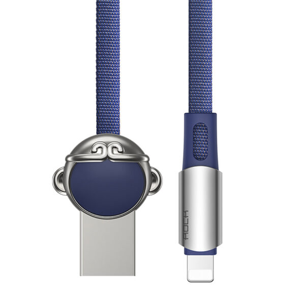 ROCK Chinese Zodiac II Lightning Charge,Sync Cable (Test Tube) Set (6pcs/pack) 100cm