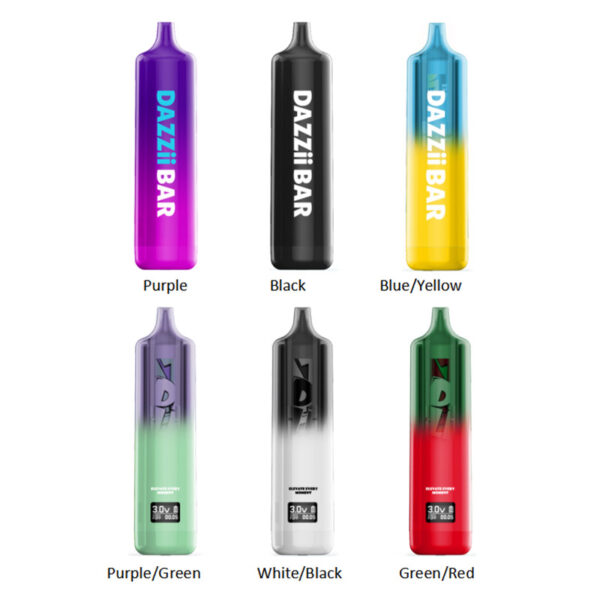 DAZZLEAF DAZZii BAR 510 Cartridge Concealable VV Preheat OLED Battery 450mAh