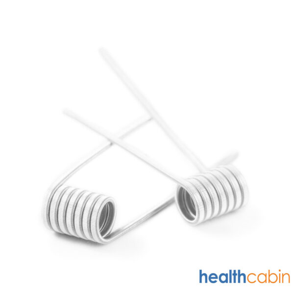 10pcs Wotofo 0.62ohm Dual Core Fused Clapton Prebuilt Coils 28Gax2+38Ga