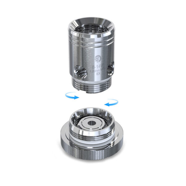 Joyetech EX Coil Heads 1.2ohm for Joyetech Exceed Edge,Exceed D22,Cuboid Lite Kit,Exceed Box,Exceed D22C,Exceed D19,Exceed X (5pcs/Pack)