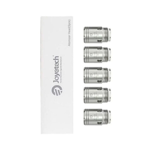 Joyetech EX Coil Heads 1.2ohm for Joyetech Exceed Edge,Exceed D22,Cuboid Lite Kit,Exceed Box,Exceed D22C,Exceed D19,Exceed X (5pcs/Pack)