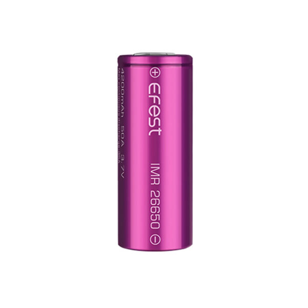 Efest IMR 26650 4200mAh 50A Flat Top Li-ion Rechargeable Battery (SALE)