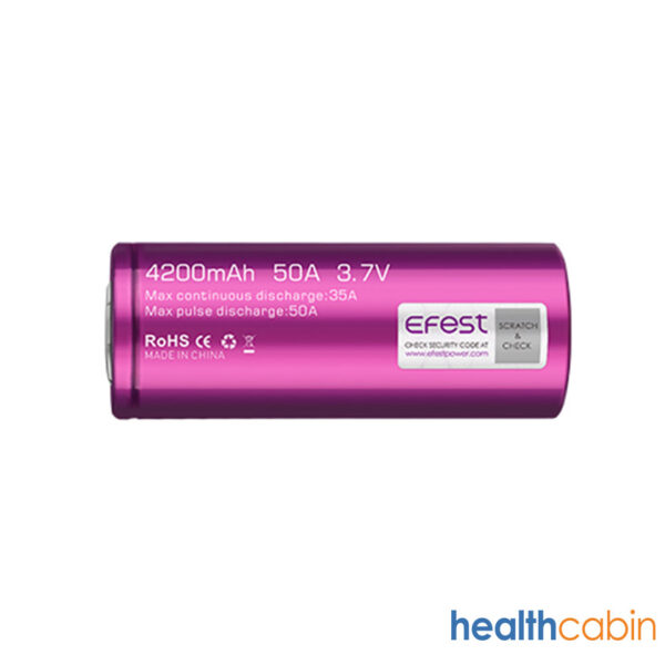 Efest IMR 26650 4200mAh 50A Flat Top Li-ion Rechargeable Battery (SALE)