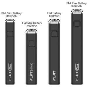 Yocan Flat Series Vaporizer VV Battery 350mAh/400mAh/650mAh/900mAh (20pcs/pack)