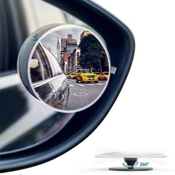ROCK Frameless Convex Rear View Mirror