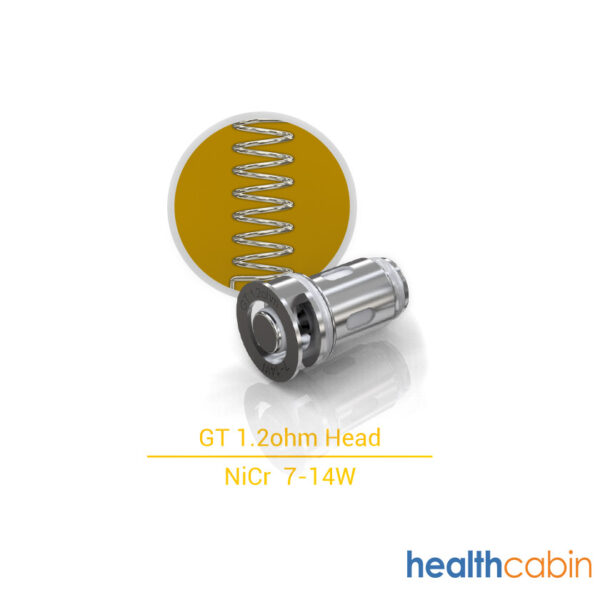 Eleaf GT Replacement Coil Head for ijust Mini Tank, GTiO Tank, iJust AIO Kit (5pcs/pack)