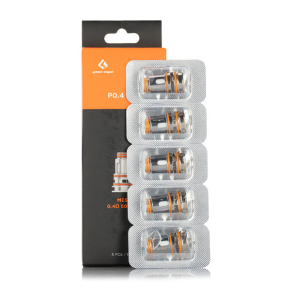 Geekvape P Series Coil for Aegis Boost Pro,Obelisk 60 Kit,B100 Kit,Z100C DNA Kit,E100 Kit,E100i Kit (5pcs/pack)