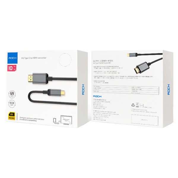 ROCK H1 Type C to HDMI Converter 300cm/500cm