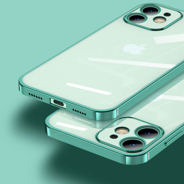 HC C08 Complete Plating Enclosure Case For 12Mini/12/12Pro/12ProMax/7 Plus/11/11Pro/11ProMax/XsMax/XS/8Plus