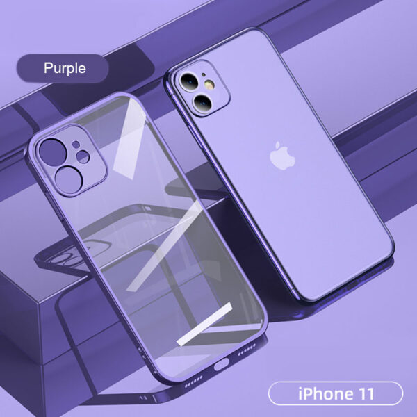 HC C08 Complete Plating Enclosure Case For 12Mini/12/12Pro/12ProMax/7 Plus/11/11Pro/11ProMax/XsMax/XS/8Plus