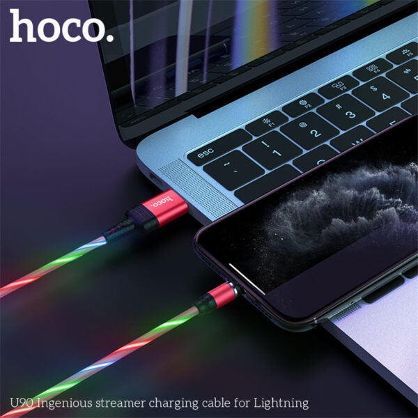 HOCO U90 Magnetic Stream-Absorbing Charging Cable Fast Charging