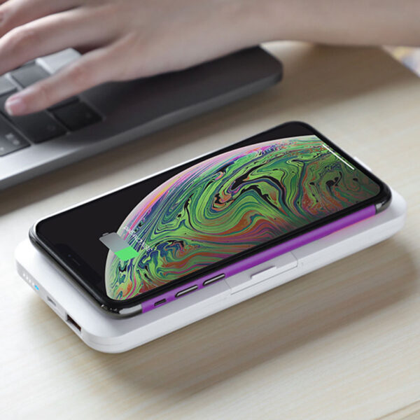 HOCO S16 Energy Lake PD+10W Wireless Charging Multi-Function Mobile Power Bank High Speed Charging For 7/7 Plus/6S/6S Plus/6 Plus/6/SE (2020)/ 11/ 11Pro/11ProMax/XsMax,/XR/ XS/X/8/8 Plus/ AirPods/Ipad/Samsung/LG/HTC/Huawei/Moto/xiao MI and More(10000mAh)