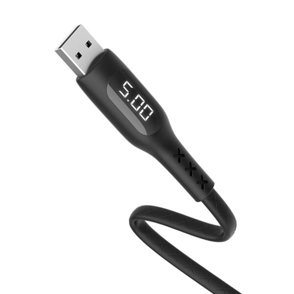 HOCO S6 Fast Charging cable with Timing Display for Micro