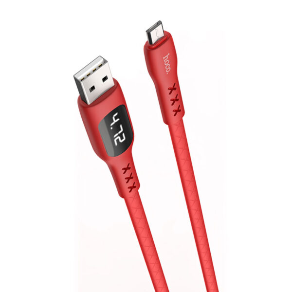 HOCO S6 Fast Charging cable with Timing Display for Micro