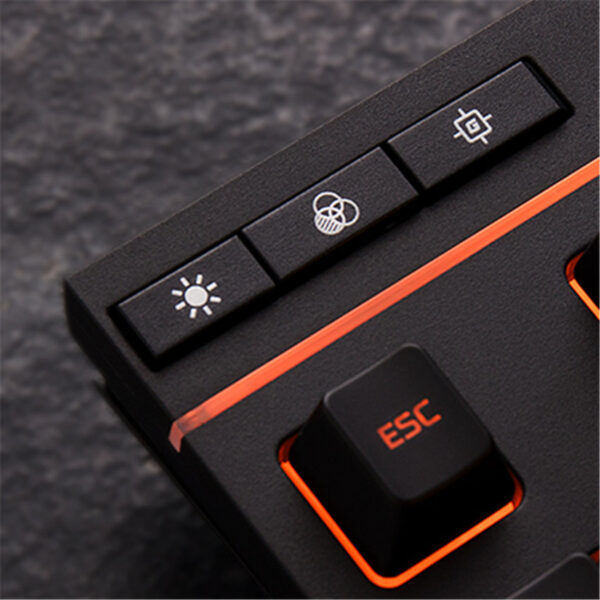 HyperX Alloy Core RGB – Membrane Gaming Keyboard, Comfortable Quiet Silent Keys with RGB LED Lighting Effects, Spill Resistant, Dedicated Media Keys, Compatible with Windows 10/8.1/8/7（HX-KB5ME2-US）