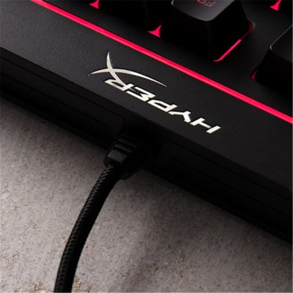HyperX Alloy Core RGB – Membrane Gaming Keyboard, Comfortable Quiet Silent Keys with RGB LED Lighting Effects, Spill Resistant, Dedicated Media Keys, Compatible with Windows 10/8.1/8/7（HX-KB5ME2-US）