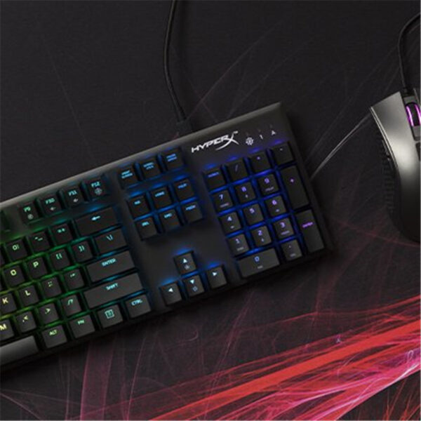 HyperX Alloy FPS RGB - Mechanical Gaming Keyboard, Controlled Light & Macro Customization, Silver Speed Switches, RGB LED Backlit（HX-KB1SS2-US）