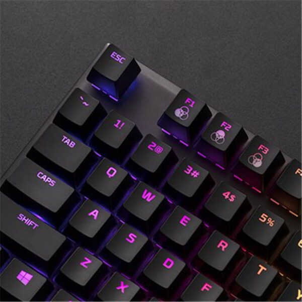 HyperX Alloy FPS RGB - Mechanical Gaming Keyboard, Controlled Light & Macro Customization, Silver Speed Switches, RGB LED Backlit（HX-KB1SS2-US）