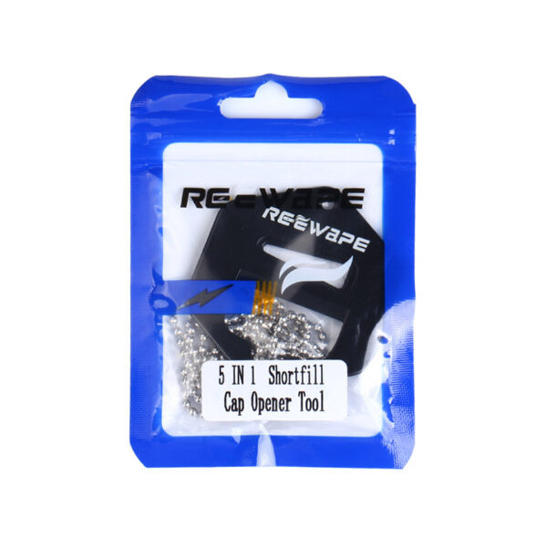 Reewape 5 IN 1 Shortfill Cap Opener Tool